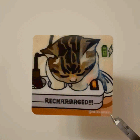 “Recharging” sticker pack (4pcs)
