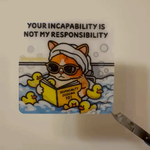 “Bathing” sticker pack (4pcs)