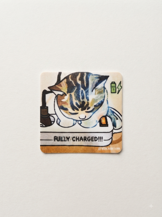 “Recharging” sticker pack (4pcs)