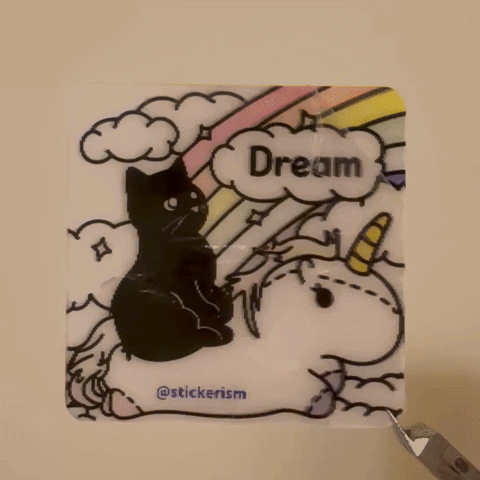 “Unicorn” sticker pack (4 pcs)