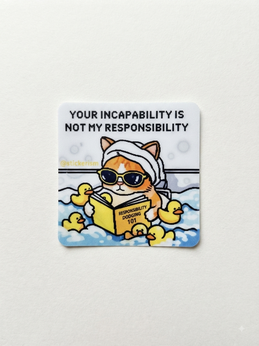 “Bathing” sticker pack (4pcs)